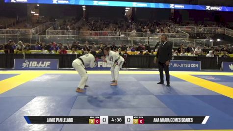 Ana Maria Gomes Soares vs Jamie Pan Leland 2025 Pan Jiu Jitsu IBJJF Championship