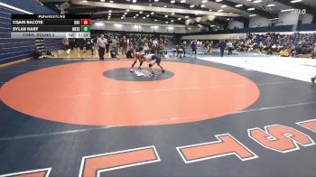 149 lbs Cons. Round 3 - Dylan Hart, Messiah vs Cqari Bacote, Bridgewater State