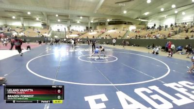 60 lbs Cons. Round 5 - Leland Vanatta, Fairview Jackets vs Braden Forrest, Wildcats Wrestling