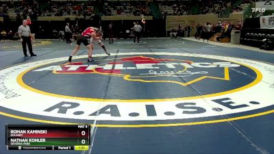 175-4A/3A Quarterfinal - Nathan Kohler, Severna Park vs Roman Kaminski, Dulaney