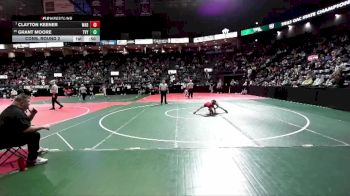 80 lbs Cons. Round 2 - Clayton Keener, WAD1 vs Grant Moore, TVY2