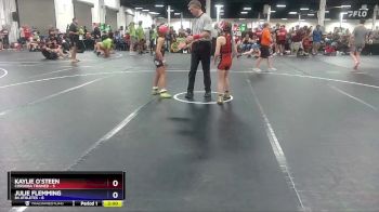 70 lbs Round 4 (8 Team) - Kaylie O`Steen, Cordoba Trained vs Julie Flemming, 84 Athletes