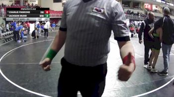 85 lbs 2nd Place Match - Teagan Gorsuch, Gering Wrestling Club vs Emerson Martin, Nebraska Boyz