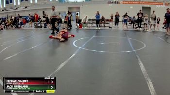 84 lbs Round 1 - Michael Valdes, Doral Academy vs Jack Friedland, Canes Wrestling Club