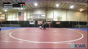 90 lbs Rr Rnd 1 - Ledger Wright, Powerhouse Gold vs Jenson Meyer, Elgin Wrestling
