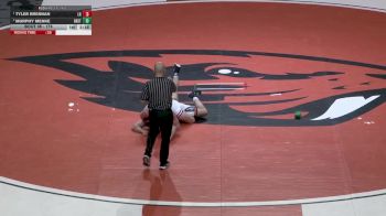 174 lbs 1st Place Match - Tyler Brennan, Little Rock vs Murphy Menke, Oregon State