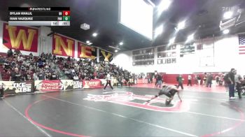 113 lbs Cons. Round 2 - Dylan Khalil, Beverly Hills vs Ivan Vazquez, Paramount