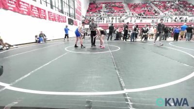 130 lbs Consolation - Julius Logsdon, Noble Takedown Club vs Khole Laguna, OKC Saints Wrestling