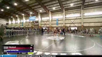 157 lbs Quarterfinal - Zyon Trujillo, Nevada vs Damion Hamilton, Idaho