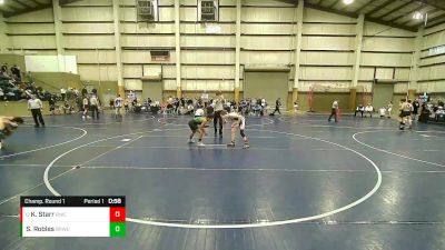 110 lbs Champ. Round 1 - Ken Starr, Roy Wrestling Club vs Steven Robles, Buckeye Roughriders Wrestling Club