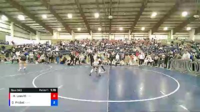 82 lbs Semifinal - Hunter Leavitt, Champions Wrestling Club vs Quade Probst, Wasatch Wrestling Club