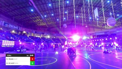 113 lbs Consi Of 16 #2 - Derek Wade, Mustang WC vs Ace Arnold, Saratoga Wrestling