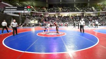 140 lbs Cons. Round 2 - Amiya Edwards, Jackson County vs Chloe Barrett, Houston County