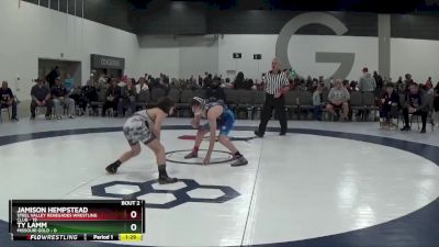 100 lbs Quarterfinals (8 Team) - Jamison Hempstead, Steel Valley Renegades Wrestling Club vs Ty Lamm, Missouri Gold