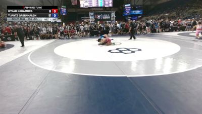 106 lbs Champ. Rd Of 128 - Kylan Nakamura, Hawaii vs Jantz Greenhalgh, Utah