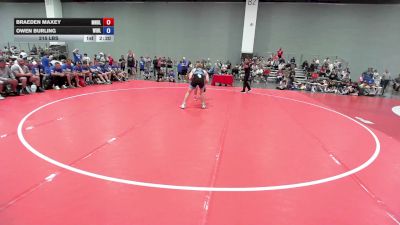 215 lbs Braeden Maxey, Minnesota Blue vs Owen Burling, Wisconsin Blue