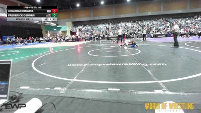 85 lbs Round Of 16 - Jonathan Kidwell, Raw Wrestling Club vs Frederick Osborn, Askeo International Matclub