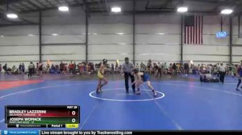 92 lbs Round 2 (6 Team) - Joseph Womack, Maryland Gold vs Bradley Lazzerini, Oklahoma Tornados