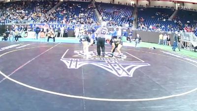 Girls-140 lbs Quarterfinal - Alexis Lazar, Brighton (Girls) vs Se`Nyah Suddeth-Doss, Lansing Waverly (Girls)