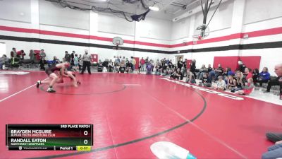 115-120 lbs 3rd Place Match - Randall Eaton, Northwest Grapplers vs Brayden Mcguire, Butler Youth Wrestling Club