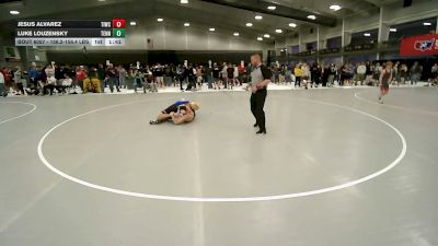 156.2-156.4 lbs Champ. Round 1 - Luke Louzensky, Tennessee vs Jesus Alvarez, Team Idaho Wrestling Club