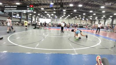 142 lbs Round Of 16 - Alexis Galindo, PA Revival - MS vs Logan Podany, IRONWHALE - MS