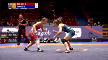 53 kg Quarterfinal - Dominique Parrish, USA vs Stalvira Orshush, HUN