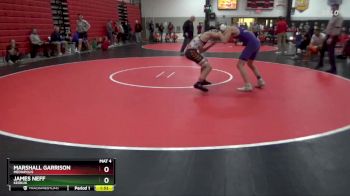 132 lbs Cons. Round 3 - Marshall Garrison, Mediapolis vs James Neff, Keokuk