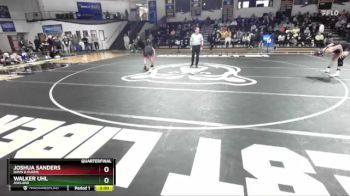 197 lbs Quarterfinal - Joshua Sanders, Davis & Elkins vs Walker Uhl, Ashland