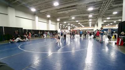 70 lbs Champ. Round 1 - Sawyer Shelton, Wyoming vs Adeline Sharp, Utah