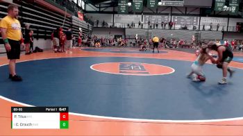 89-95 lbs Quarterfinal - Charley Crouch, Eureka Wrestling Club vs Payt Titus, Relentless Training Center