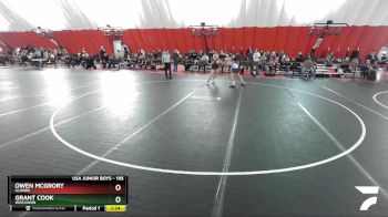 195 lbs Semifinal - Grant Cook, Wisconsin vs Owen McGrory, Illinois