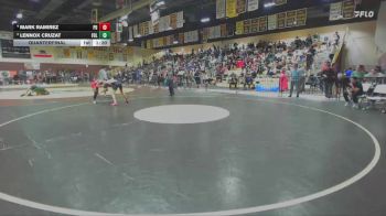 106 lbs Quarterfinal - Lennox Cruzat, Folsom vs Mark Ramirez, Palm Desert