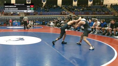 106 lbs Round 2: Quarterfinals - Hays Mikulak, Oconee County vs Jose Zamorano, Troup