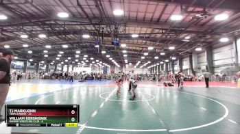 76 lbs Rd# 8- 12:30pm Saturday Final Pool - William Kershisnik, Ranger Wrestling Club vs TJ Markijohn, Terps Xtreme