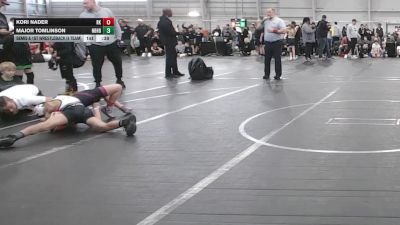 80 lbs Semis & 1st Wrestleback (8 Team) - Kori Nader, Rising Kingz vs Major Tomlinson, Neighborhood Wrestling