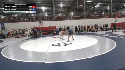 61 kg Champ. Rd Of 32 - Ethan Lipsey, Regional Training Center South vs Jacob Jones, Air Force Regional Training Center