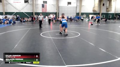 285 lbs Round 3 (16 Team) - Benjamin Meerian, Gretna vs Dylan Johnson, Kearney JV