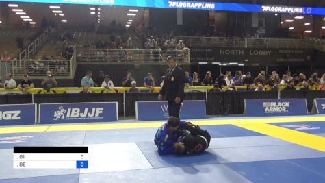 1 vs 2 2024 Pan Kids Jiu-Jitsu IBJJF Championship