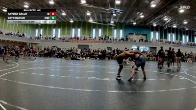 190 lbs Round 2 (6 Team) - Kayden Gallo, Funky Monkey vs Zayd Raihan, Cowboy WC