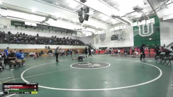 126 lbs Cons. Round 3 - Oscar Estrada, Sylmar vs Zalomon Martinez, Western