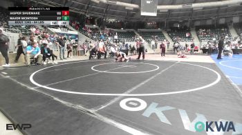 64 lbs Consi Of 4 - Jasper Shuemake, Viking Wrestling Club vs Major McIntosh, Tulsa Blue T Panthers