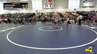 145 lbs Cons. Round 3 - Parker Moore, Purple Eagles Wrestling Academy vs Kolya Krisa, Journeymen Wrestling Club