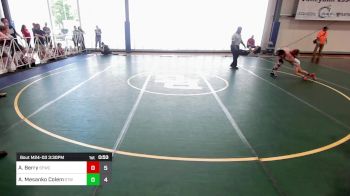 85 lbs Rr Rnd 3 - Aiden Berry, Forge MS vs Anthony Mesanko Coleman, Shore Thing Sand