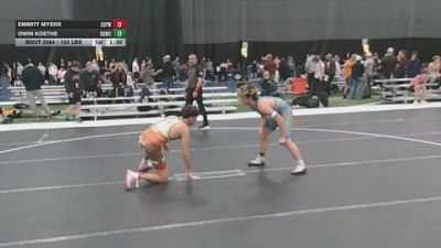150 lbs Champ. Rd Of 32 - Emmitt Myers, USA PWC vs Owin Koethe, Big Game Wrestling Club
