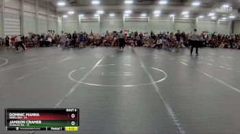 150 lbs Round 2 (8 Team) - Dominic Manna, Rebellion vs Jamison Cramer, Scanlan WA