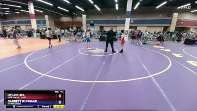 106 lbs Quarterfinal - Dylan Ota, Spartan Mat Club vs Garrett Runhaar, 3F Wrestling