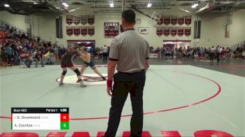 156 lbs Quarterfinal - Delaney Drummond, Nandua vs Allison Csontos, Culpeper County