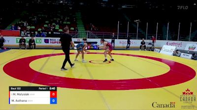 59kg Semifinal - Macy Malysiak, Hamilton WC vs Mansi Asthana, Independent WC