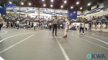 83-130 lbs Rr Rnd 1 - Vera Burch, Blue Devil Wrestling vs Dallas Deskin, Norman Grappling Club